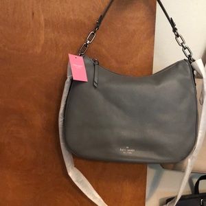 Dark gray Kate spade tote bag